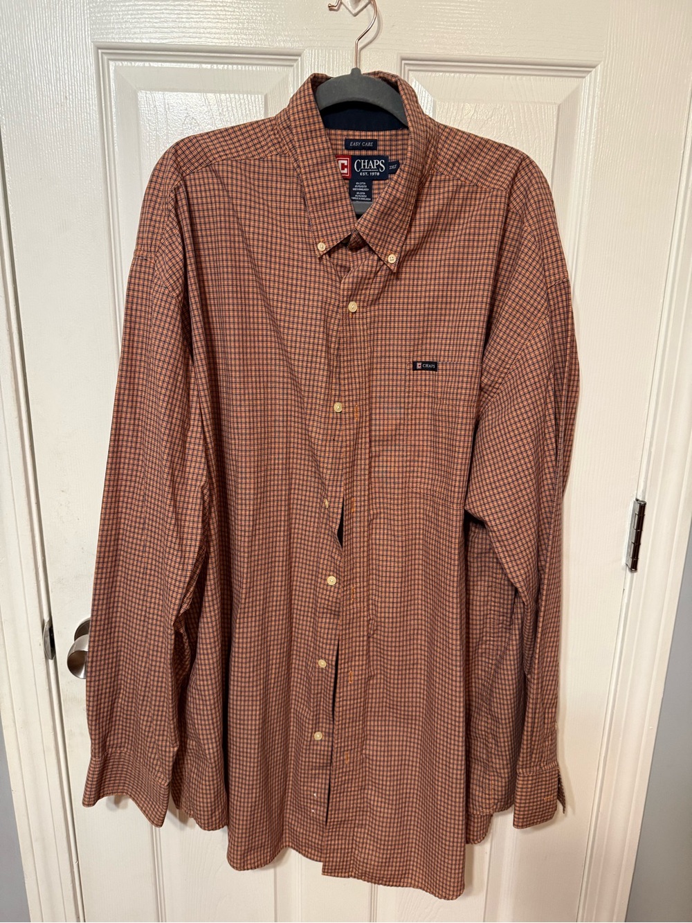 Chaps Men's plaid Button-Down Shirt